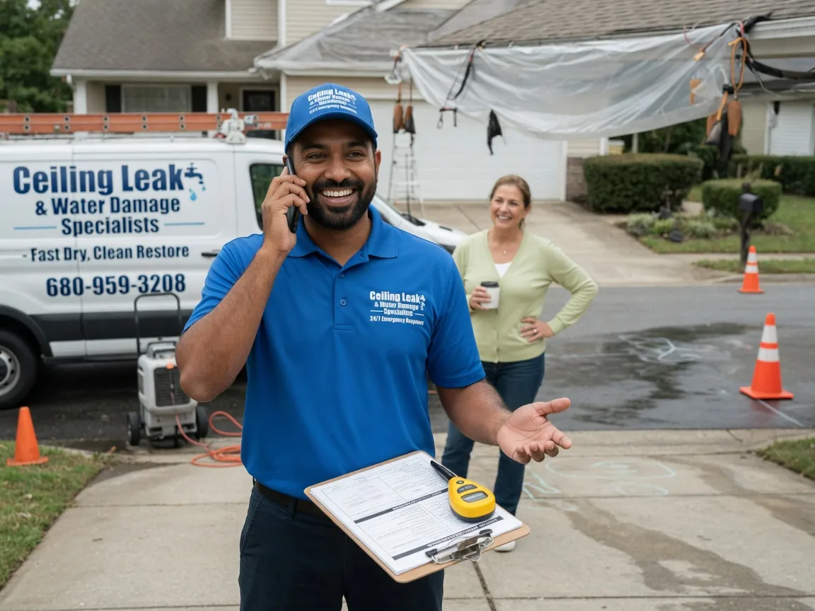 Ceiling Leak Cleanup East Setauket, NY FAQs